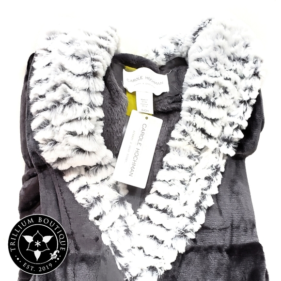 Carole Hochman Women's Plush Wrap Robe Small NWT! - Picture 2 of 3